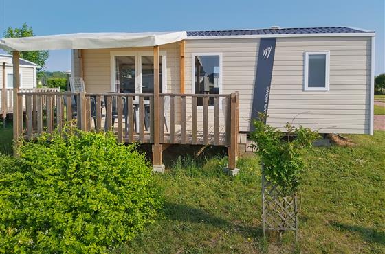 Camping Loire et Châteaux, entre Tours et Saumur, en val de Loire - Mobil Home DUO PLUS - 2 chambres