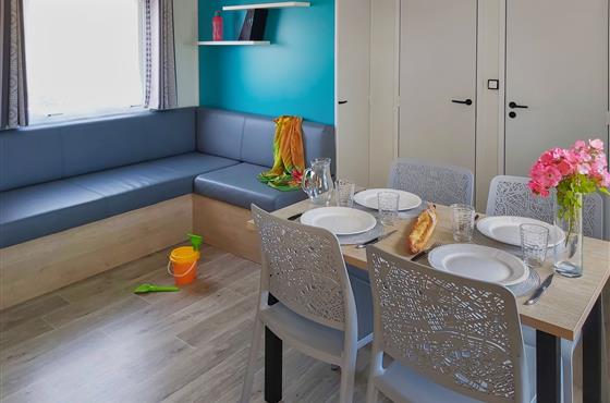 Camping Loire et Châteaux, entre Tours et Saumur, en val de Loire - Mobil Home DUO PLUS - 2 chambres