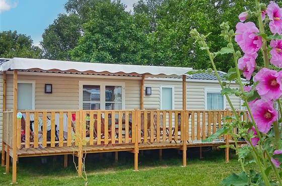 Mobil Home TRIO PLUS 6 pers. 3 chambres - Camping Loire et Châteaux - Châteaux de la Loire