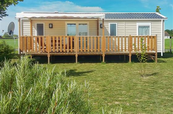 Mobil Home TRIO PLUS 6 pers. 3 chambres - Camping Loire et Châteaux - Châteaux de la Loire