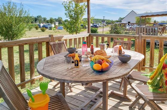 Mobil Home TRIO PLUS 6 pers. 3 chambres - Camping Loire et Châteaux - Châteaux de la Loire