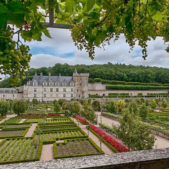 Château de Villandry proche du Camping Loire et Châteaux à Bréhémont en Indre et Loire proche de Tours et Saumur, près des châteaux de La Loire