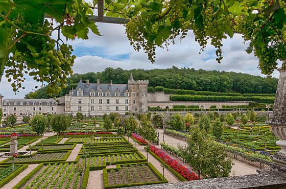 Château de Villandry proche du Camping Loire et Châteaux à Bréhémont en Indre et Loire proche de Tours et Saumur, près des châteaux de La Loire