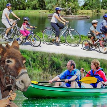 Loire Vélo Nature, activités proches du Camping Loire et Châteaux à Bréhémont en Indre et Loire proche de Tours et Saumur, près des châteaux de La Loire