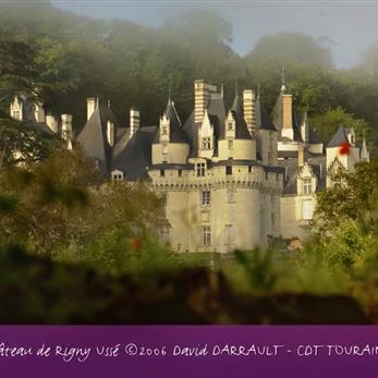 Château d'Ussé proche du Camping Loire et Châteaux à Bréhémont en Indre et Loire proche de Tours et Saumur, près des châteaux de La Loire
