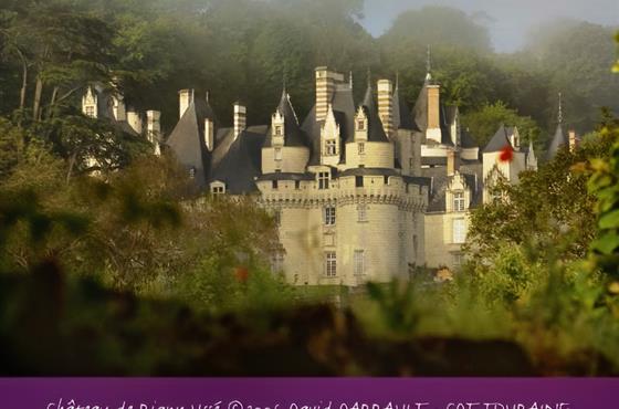 Château d'Ussé proche du Camping Loire et Châteaux à Bréhémont en Indre et Loire proche de Tours et Saumur, près des châteaux de La Loire