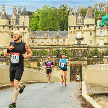 Marathon d'Azay le Rideau proche du Camping Loire et Châteaux à Bréhémont en Indre et Loire proche de Tours et Saumur, près des châteaux de La Loire