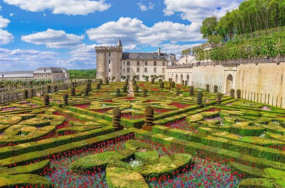 Chateau de Villandry a velo - Camping Loire & Chateaux Brehemont