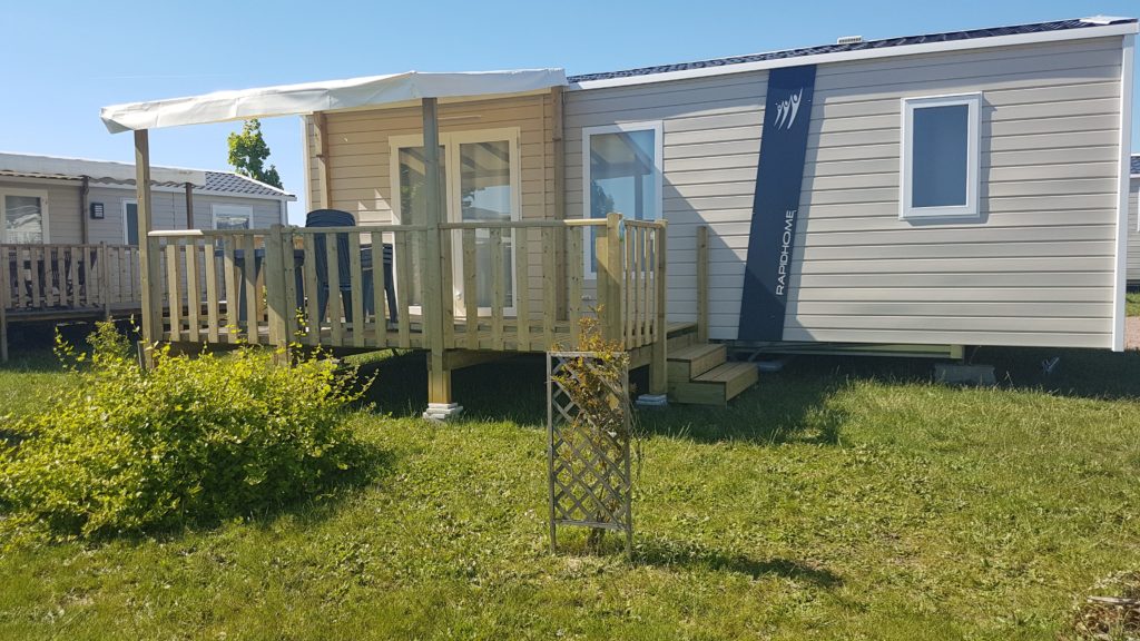 Mobil-home Confort 30m2 (2 bedrooms) – semi-covered terrace